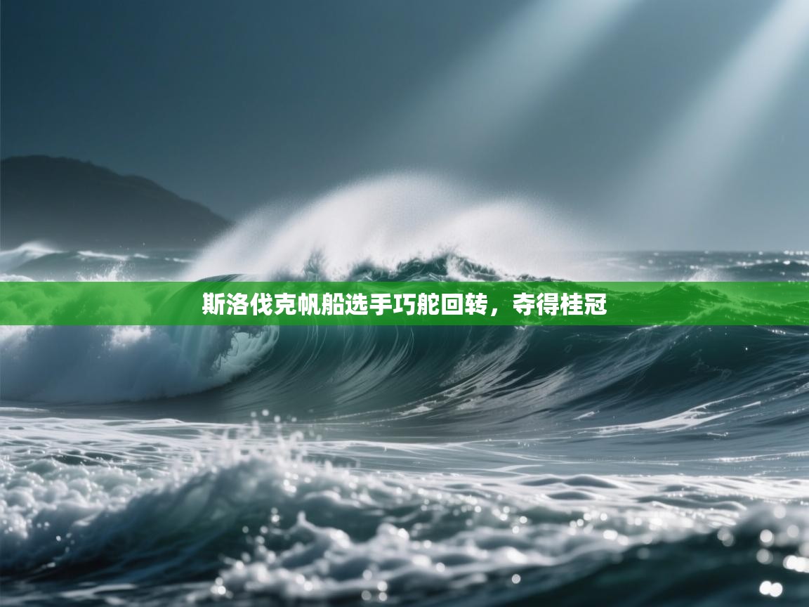 斯洛伐克帆船选手巧舵回转，夺得桂冠  第2张